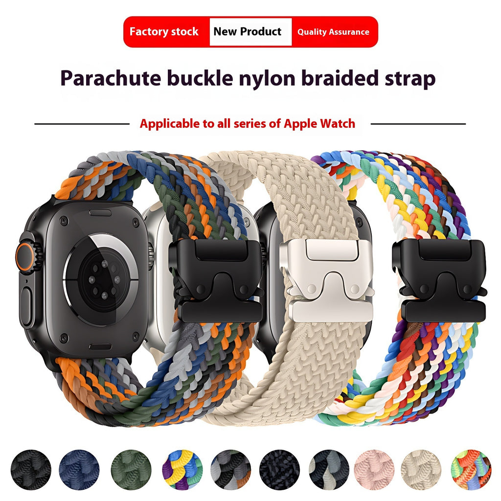 Applicable Watch Iwatch Parachute Buckle Nylon Woven Loop