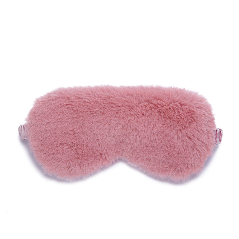 Home Fashion Sleep Plush Eye Mask