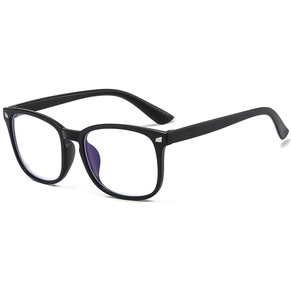 Retro Plain Glasses Women's Anti-blue Ray Glasses