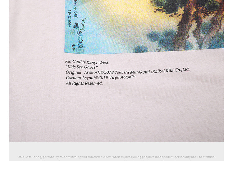 Mannen Vrouwen Hip Hop T-shirt Mode Kanye Kinderen Zien Spoken Casual Harajuku Pullover Streetwear Katoenen T-shirt Met Lange Mouwen Top tees