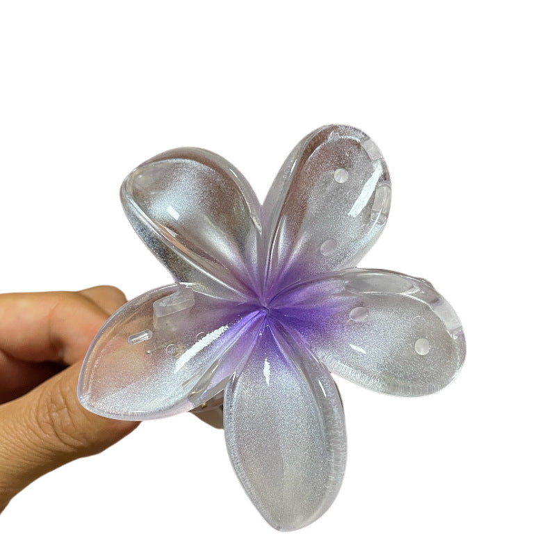 Flower Barrettes Women's Colorful Updo Gadget Hair Accessories