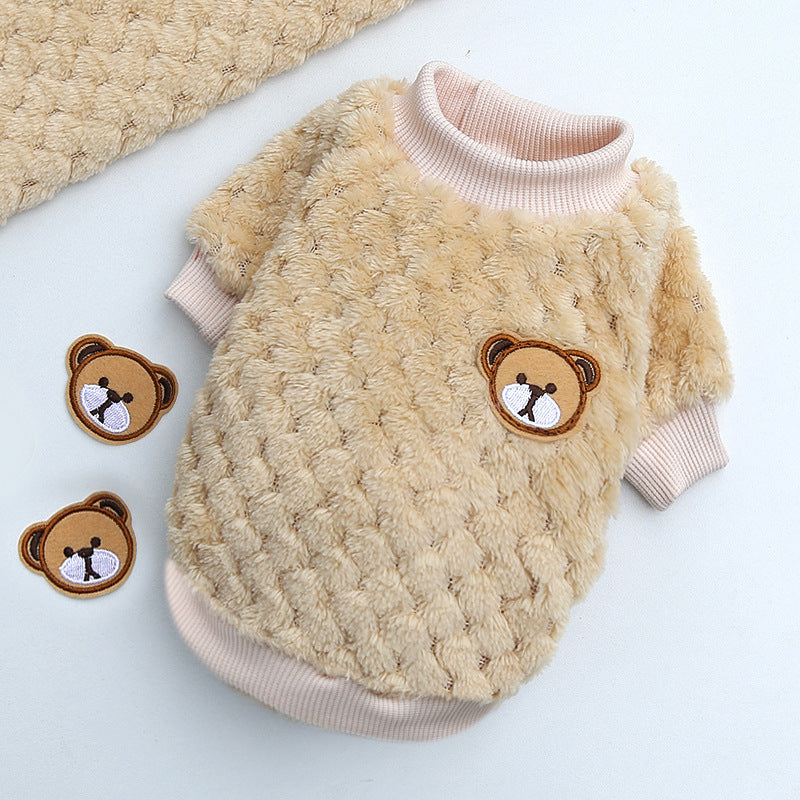 Size Teddy Fighting Pet Dog Cat Clothes