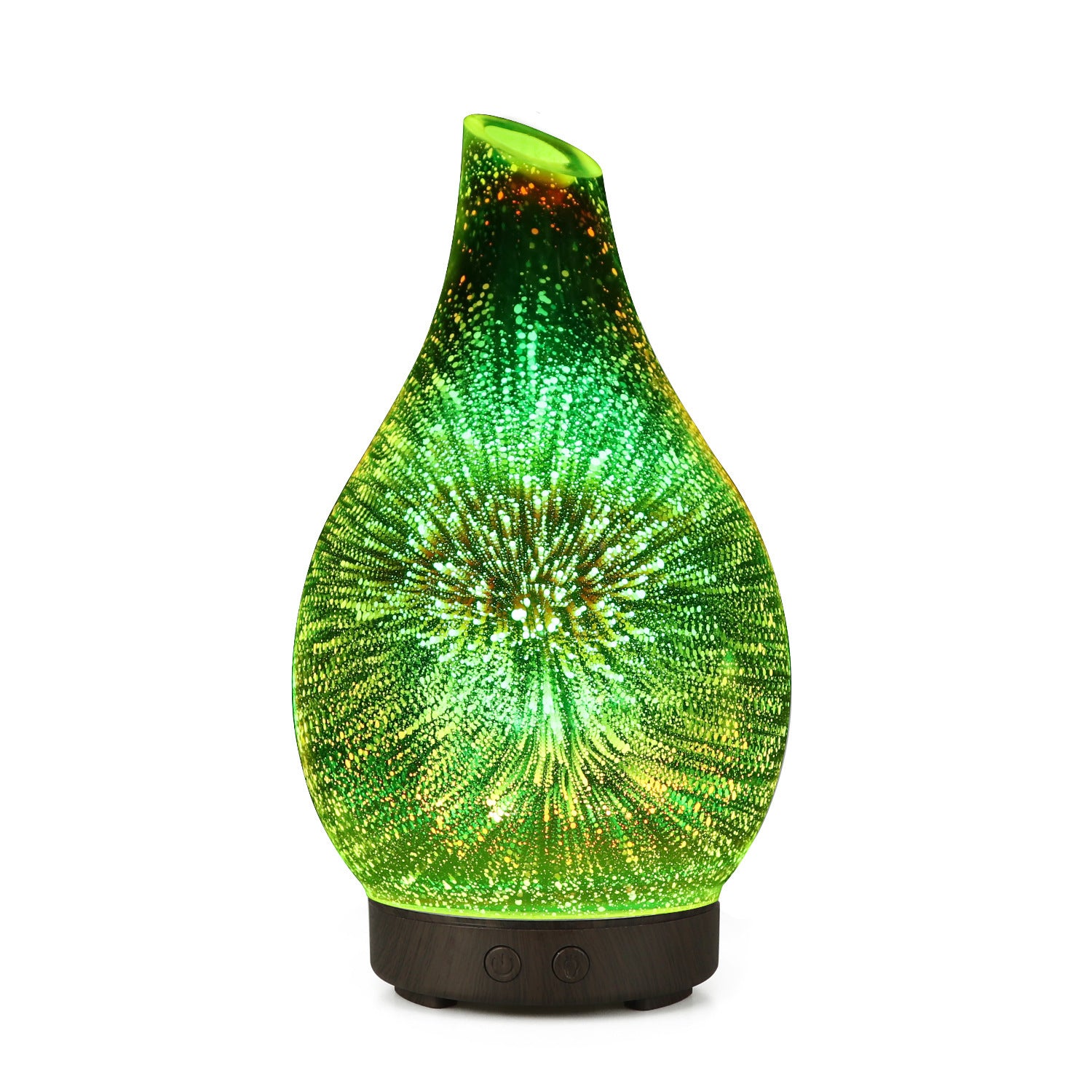3D Glass Colorful Firework Essential Oil Lamp Aroma Diffuser
