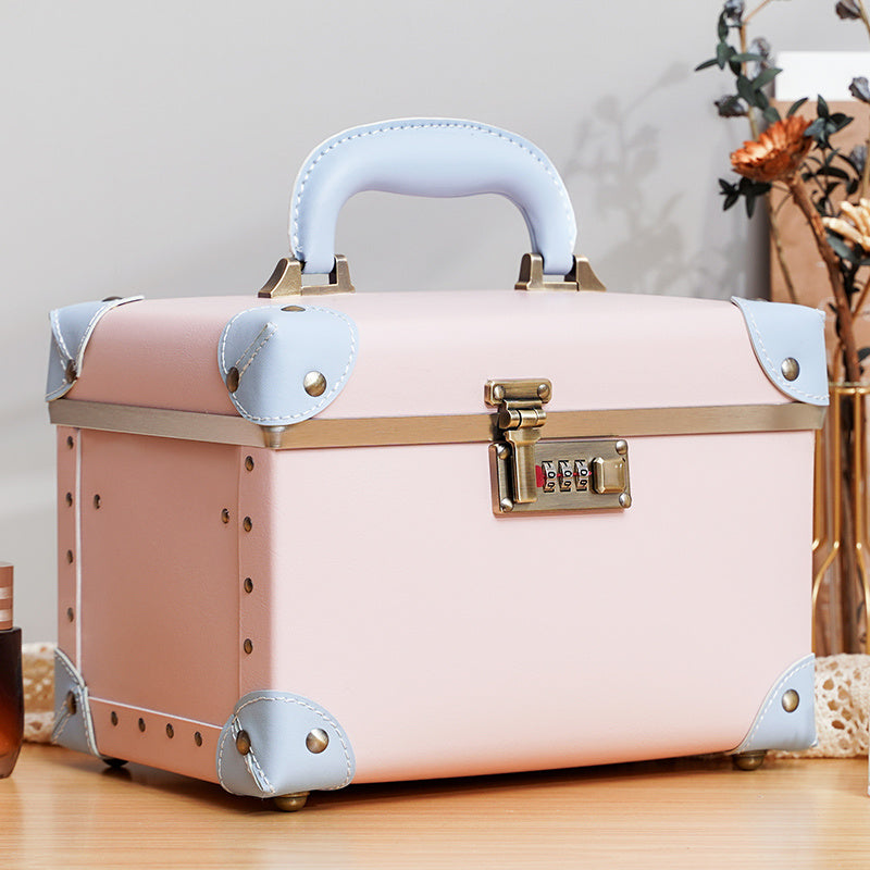 Cute Korean Style Storage Large Capacity Double Leather Case