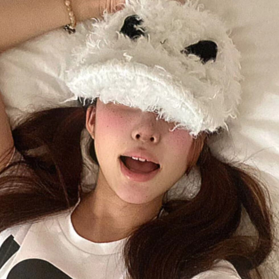 Destroy Devil Fur Hat Female Peaked Cap