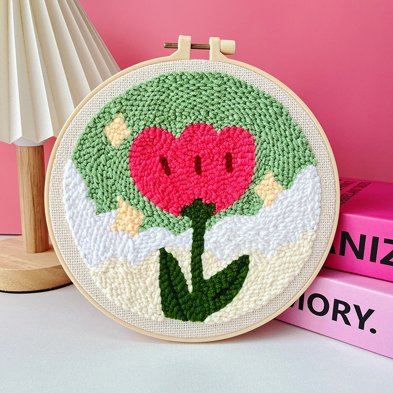 Russia Poke Embroidery Diy Handmade Embroidery Material Package