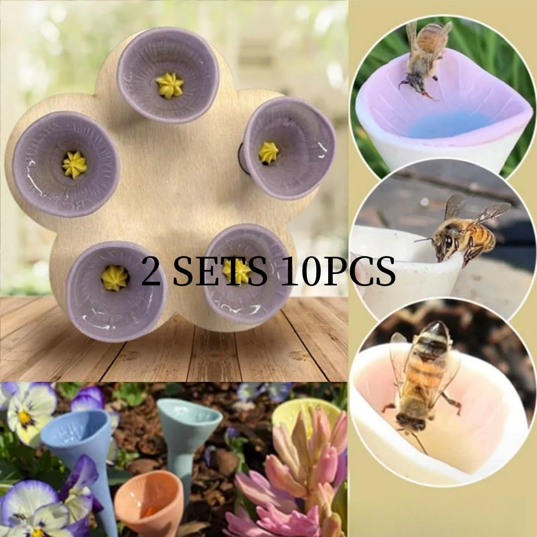 Fashion Bee Feeder Water Dispenser