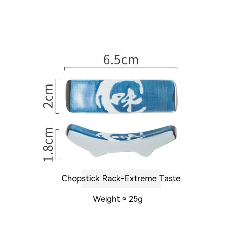 Chopsticks Shelf Japanese Ceramic Hotel Table Setting
