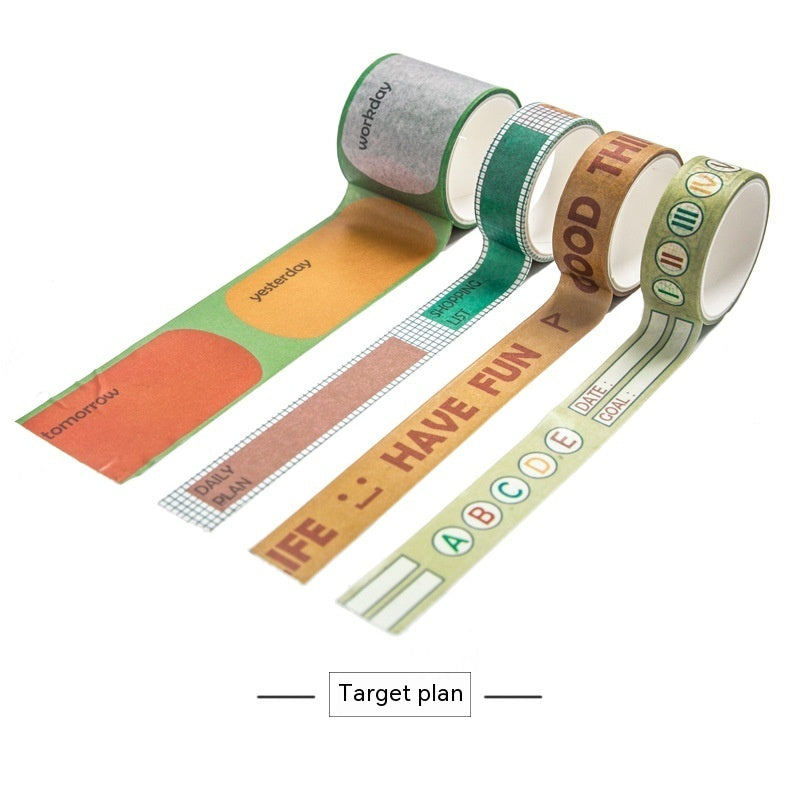 Good Life Paper Adhesive Tape Stickers