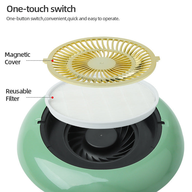 Nail Polishing Machine Intelligent Touch Screen Dust Collection And Polishing All-in-one Machine