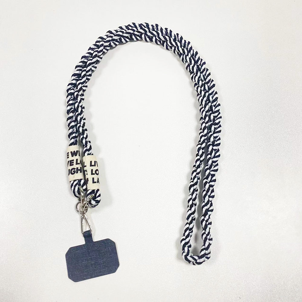 Three-strand Rope With Crossbody Lanyard