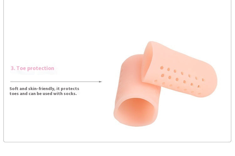 Breathable Sports Casual Anti-abrasion Protection With Hole Toe Cover