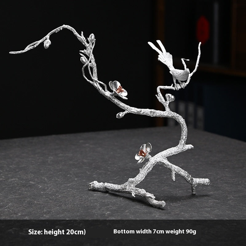 Creative Tea Strainer Tin Tea Funnel Pure Tin Tea Set