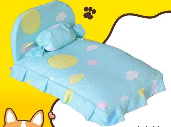 If the detachable Tactic pet nest princess bed small dog Bichon dogs and cats nest winter supplies wholesale