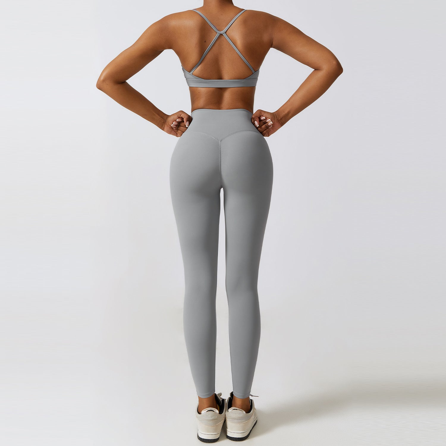Skinny Yoga Clothes Nude Feel Quick-drying Sports Suit