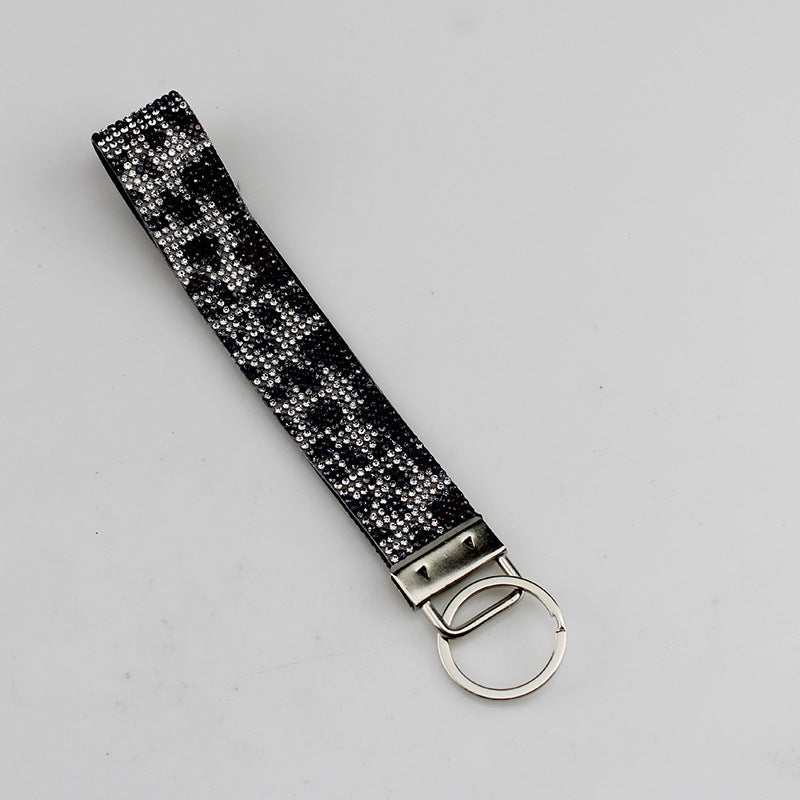 Diamond Background Color Is Sequined Wrist Strap