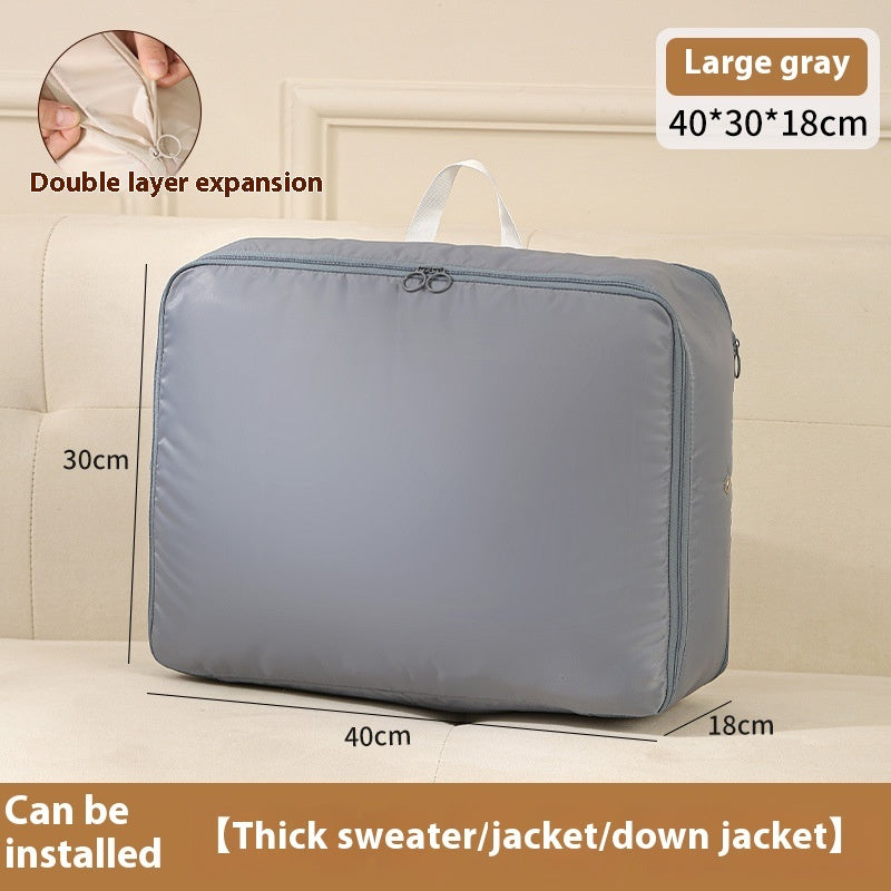 Cotton Quilt Compression Storage Bag Household Large Capacity Organizing Folders