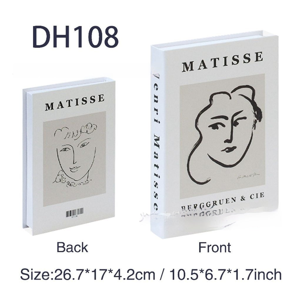 Fashion Simple Style Prop Books Fake Book Magazine Ornaments