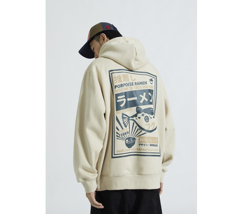 Childlike cartoon funny hoodie