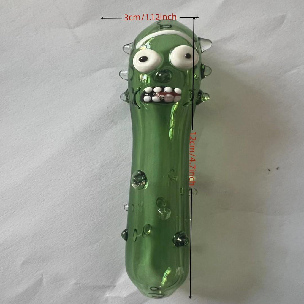 Minimalist Household Cartoon Cucumber Shaped Pipe