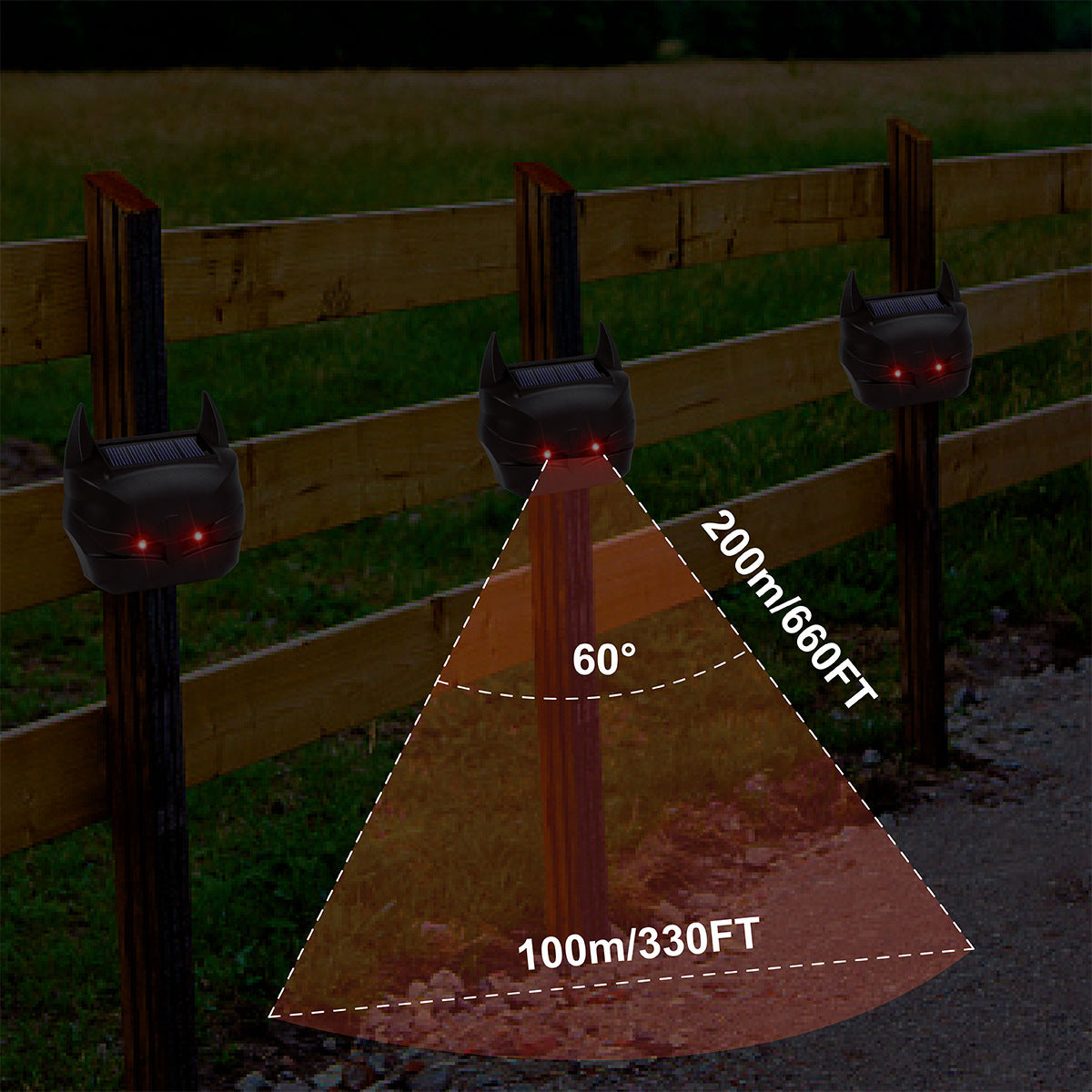 Courtyard Outdoor Animal Plastic Driving Device