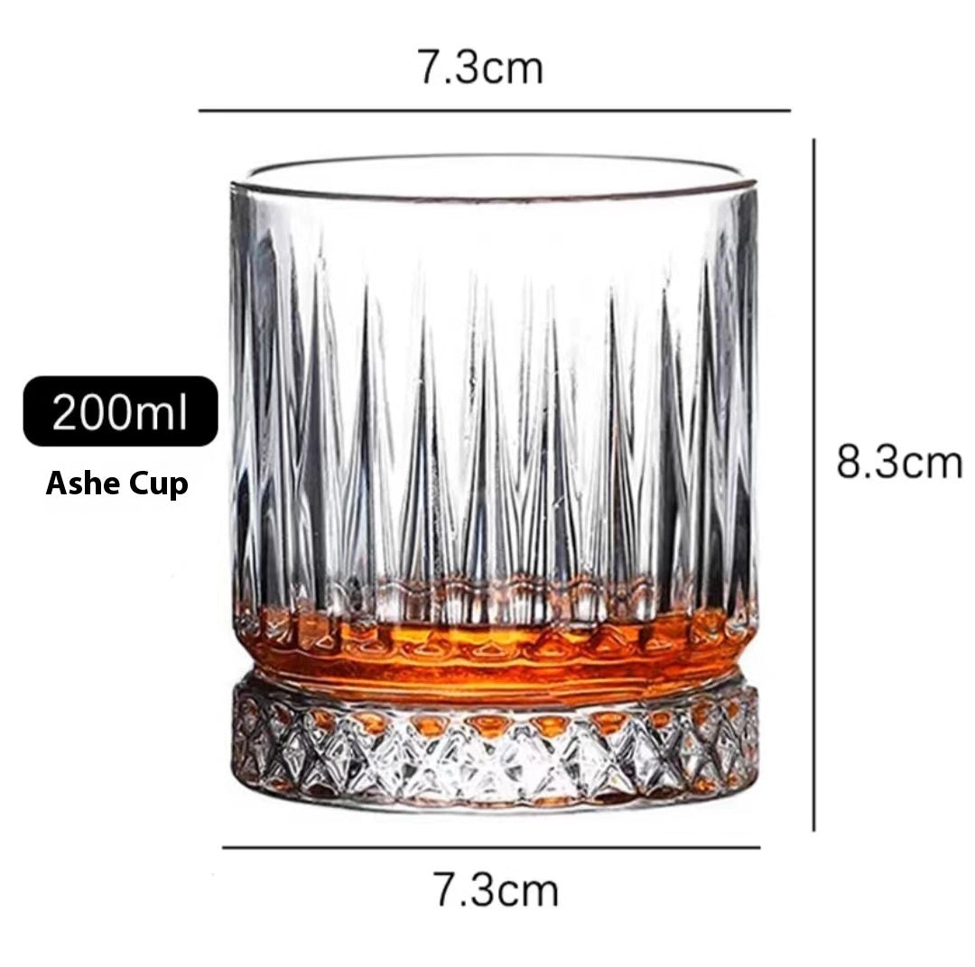Whiskey Pure Drink Internet Celebrity Beer Brandy Glass Household High-end Classical Foreign Wine Bar Cup