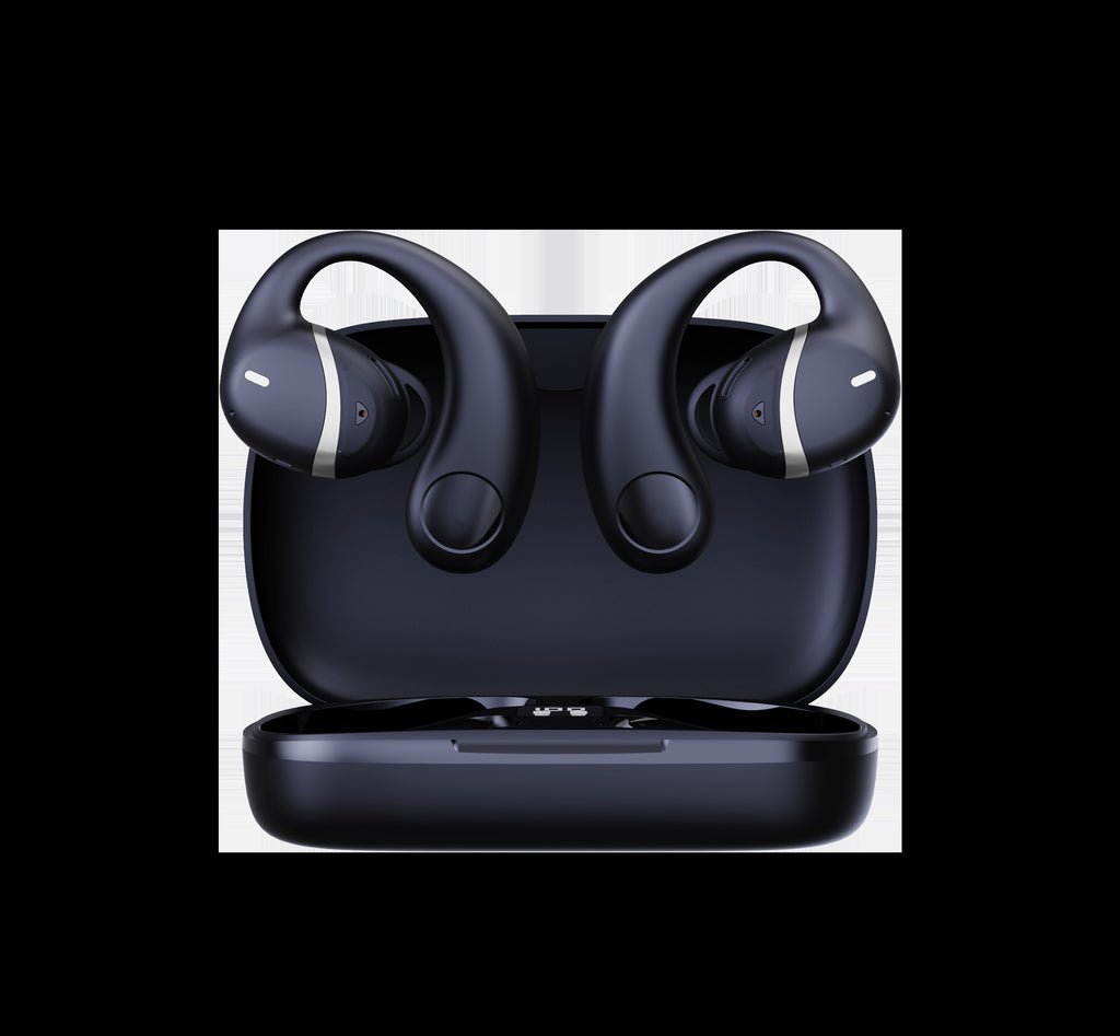 Bone Conduction True Wireless Ear Clip Ear Ultra-long Life Battery Headset