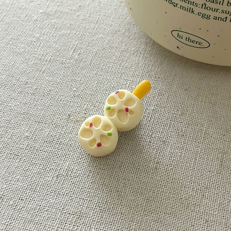 Creative Food Barrettes Seafood Funny