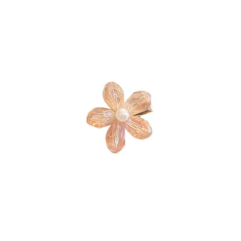 Female Clip Hairware Five Petal Flower Hairpin