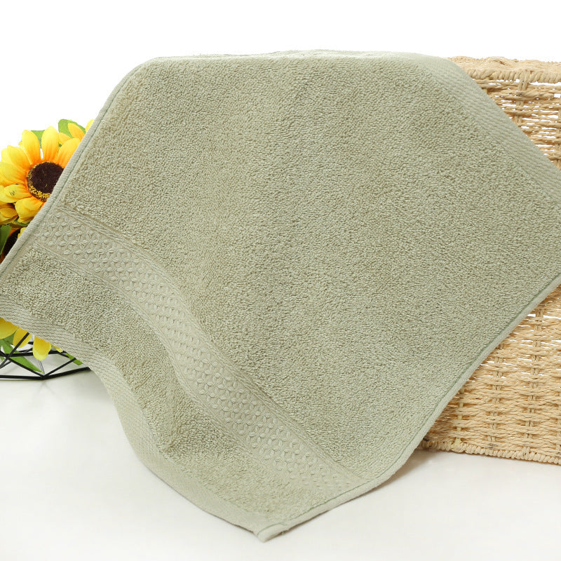 12-color Square Scarf Pure Cotton Plain Small Towel Square