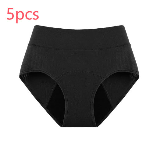3-layer Absorbent Menstrual Women's Underwear With Breathable Holes