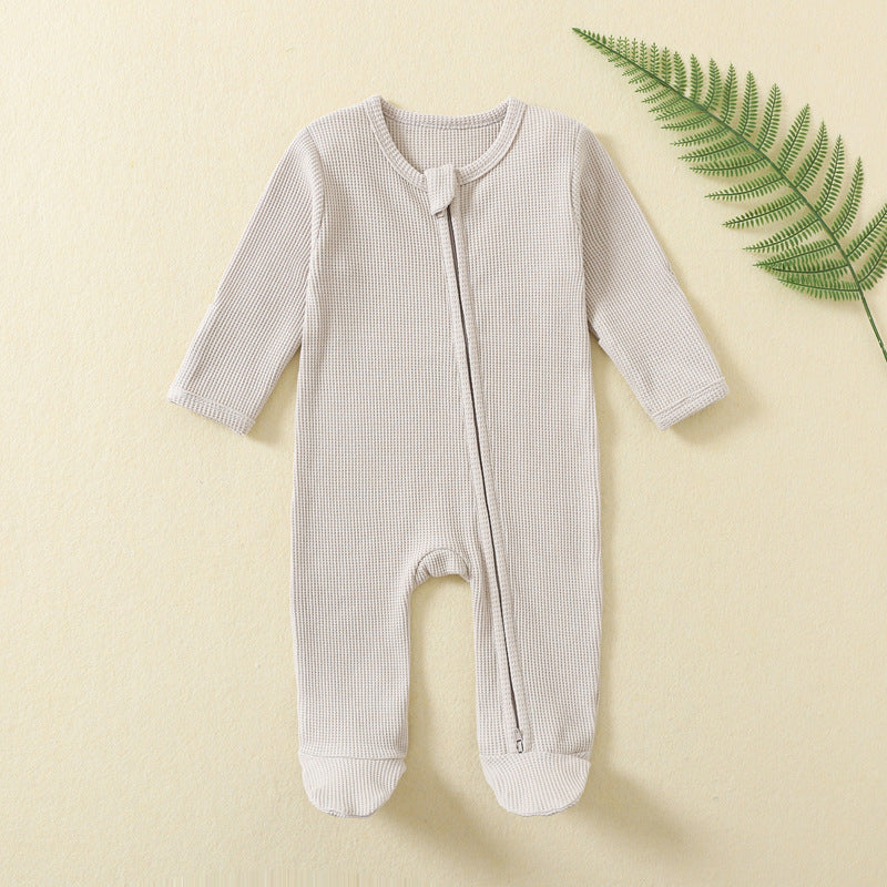 Baby Jumpsuit Romper Long Sleeve Zipper