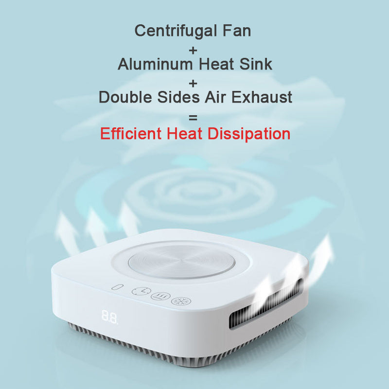 Intelligent heating cup and fast cooling cup