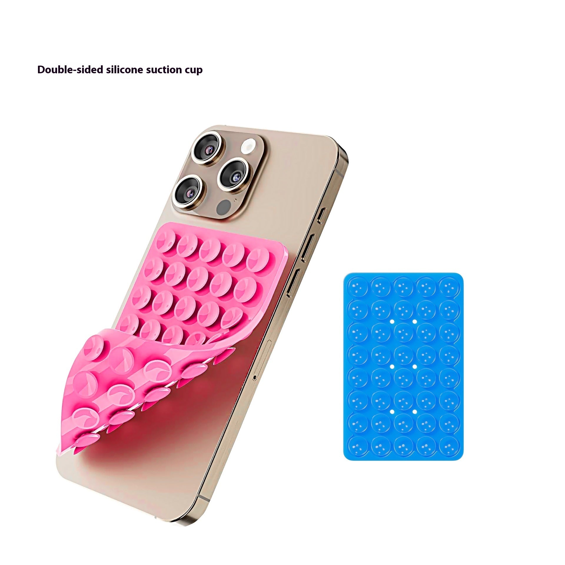 Double-sided Silica Gel Sucker Mobile Phone Anti-skid Holder