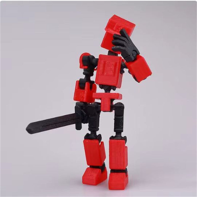 3D Printing Multi-movable Joint Doll Decoration