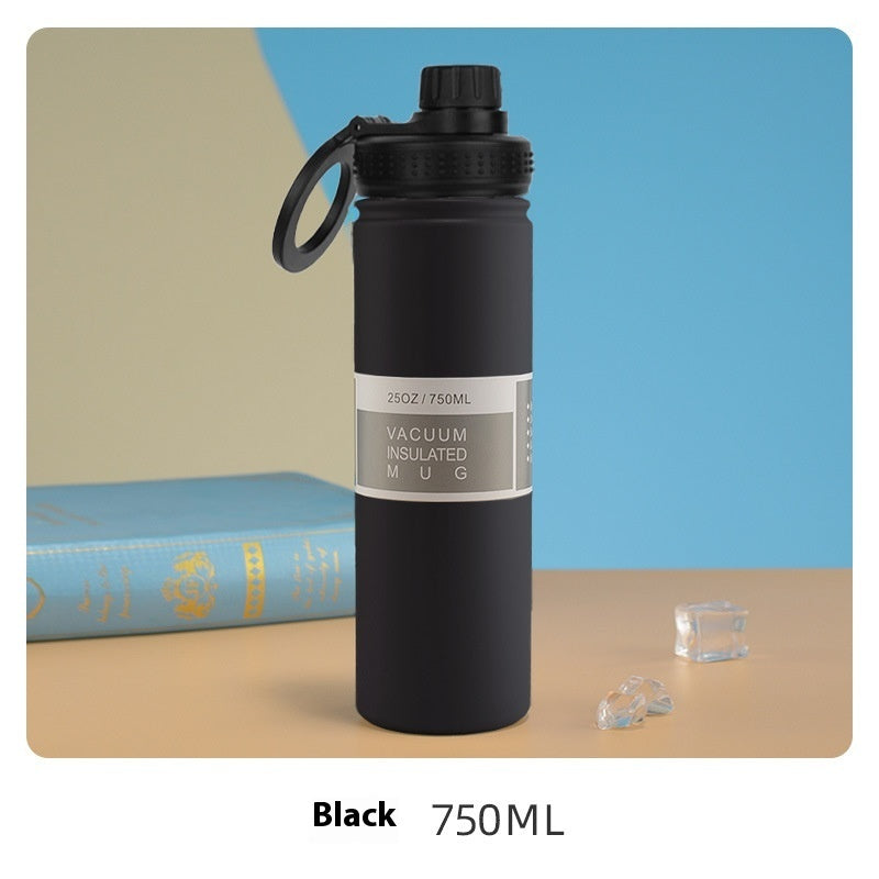 Creative 304 Stainless Steel Magnetic Bracket Space Pot Portable Insulation Cup