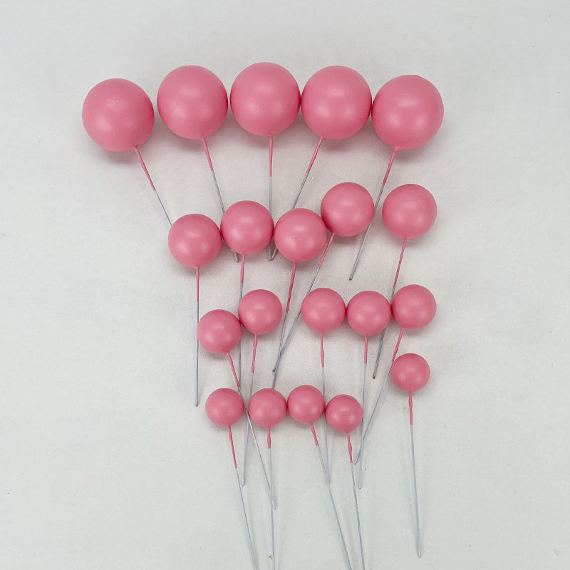 Faux Balls Cake Decoration