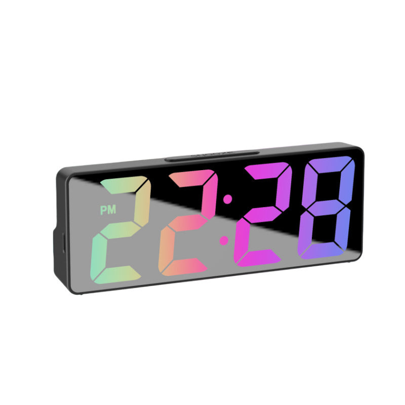 Desktop Large Screen Alarm Clock Luminous Digital Multifunctional Decoration