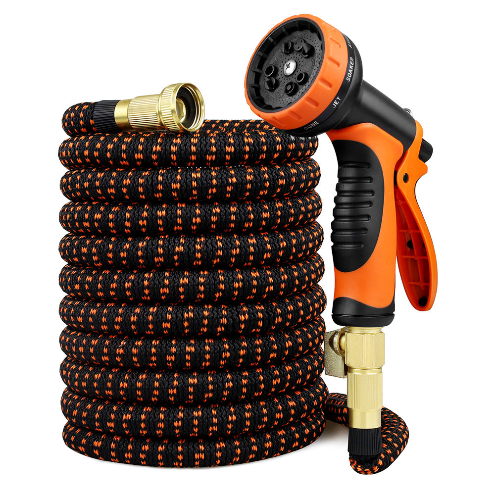 Household Polyester Silk Cloth Set Copper Joint Expansion Hose Set