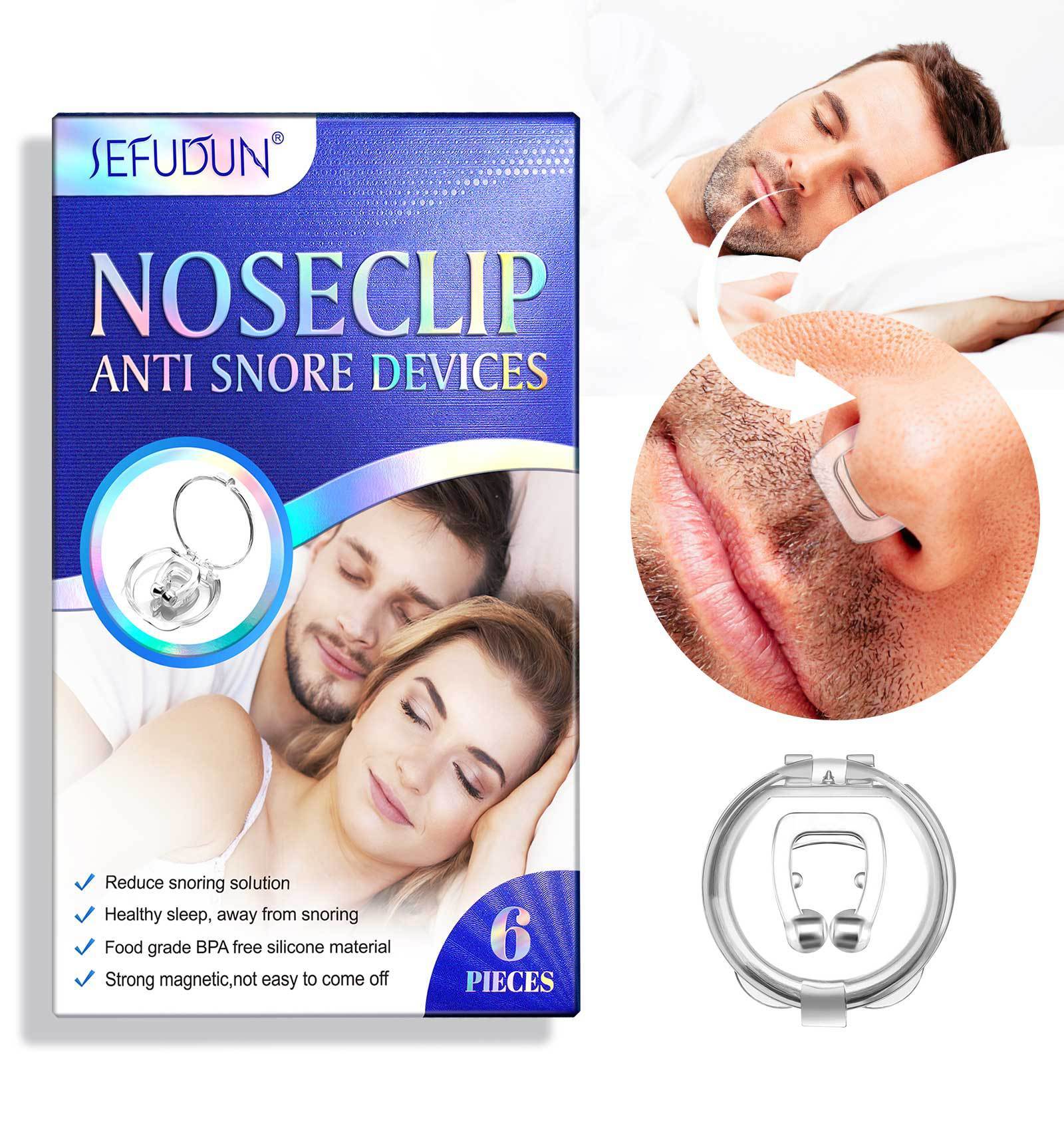 Anti-snoring Men And Women Adult Sleep Silicone Nasal Splint