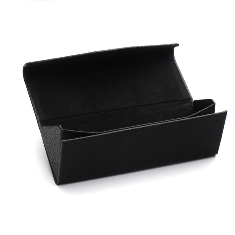 Handmade Storage Portable Triangle Folding Glasses Case