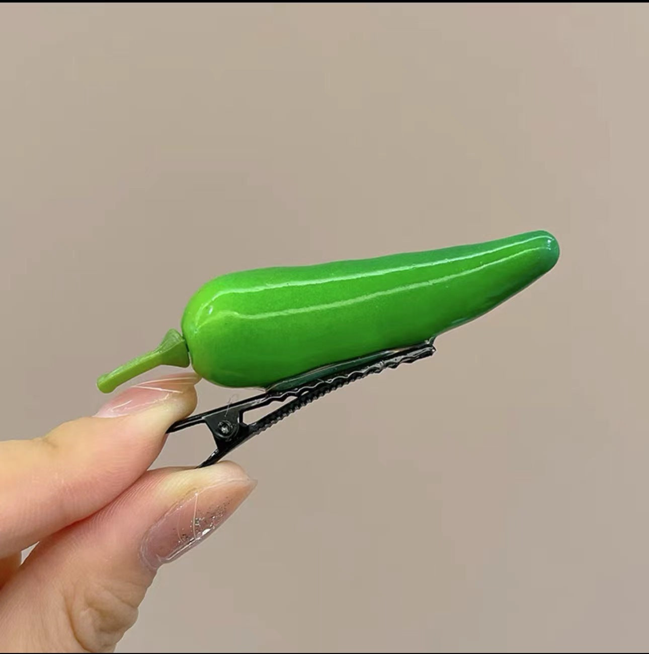 Creative Food Barrettes Seafood Funny