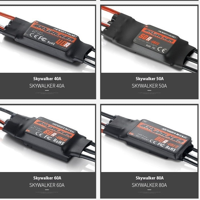 20A30A40A50A60A80A Brushless Electric Speed Controller