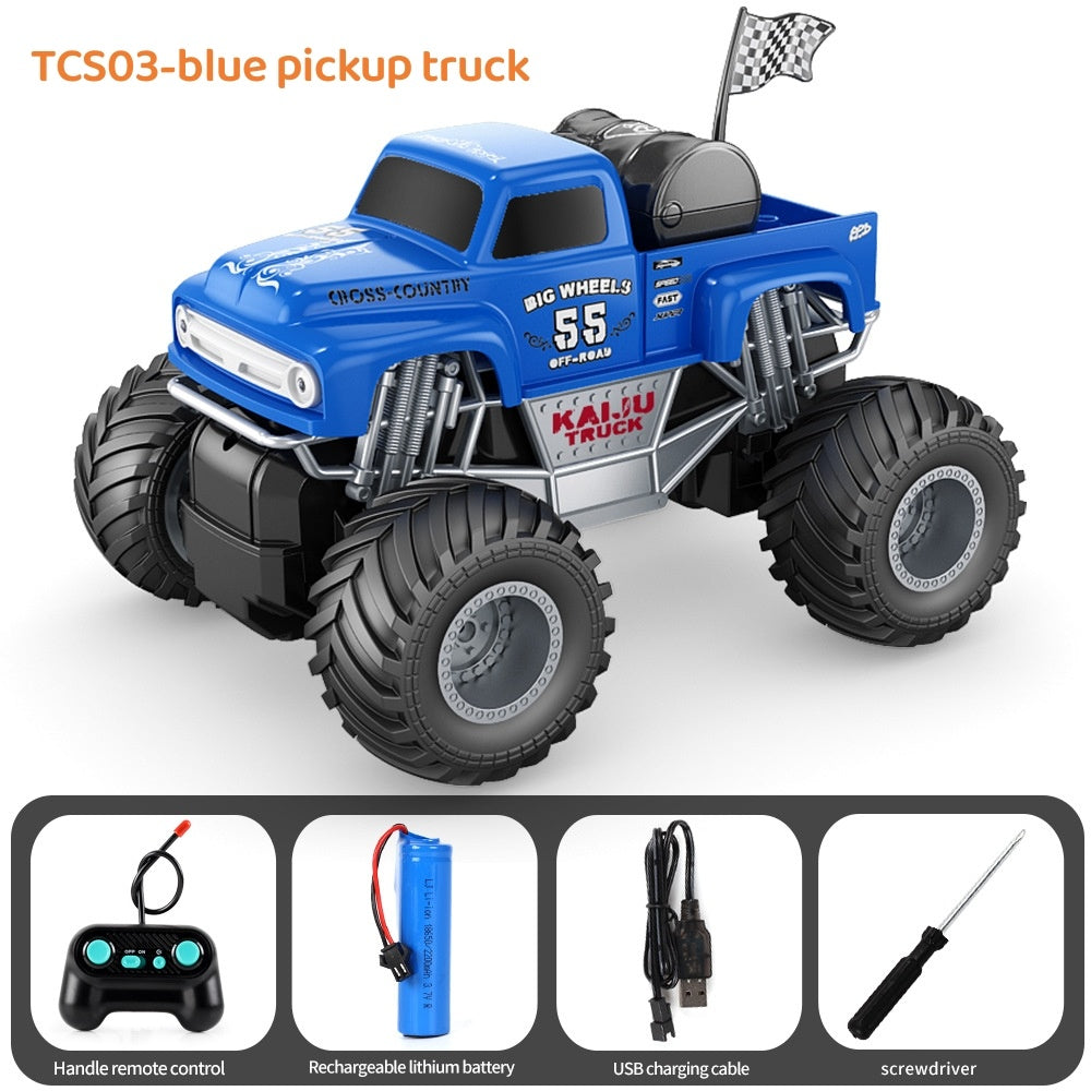 Children's Fashion Spray Off-road Vehicle Water Bullet Remote Control Car Toy