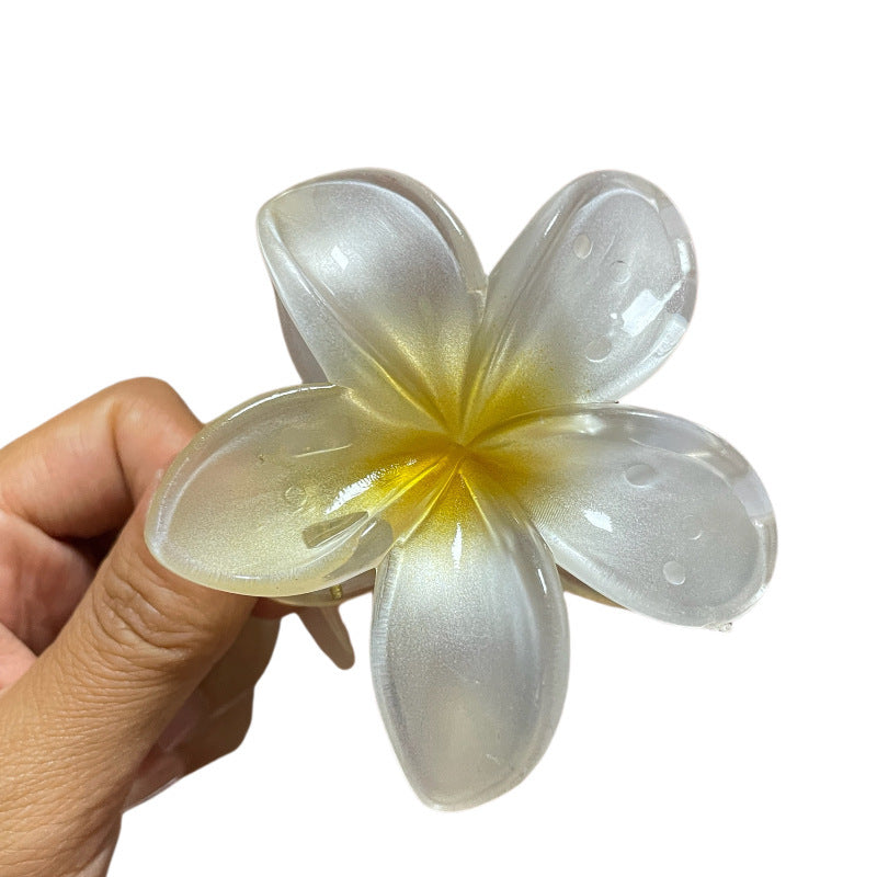 Flower Barrettes Women's Colorful Updo Gadget Hair Accessories