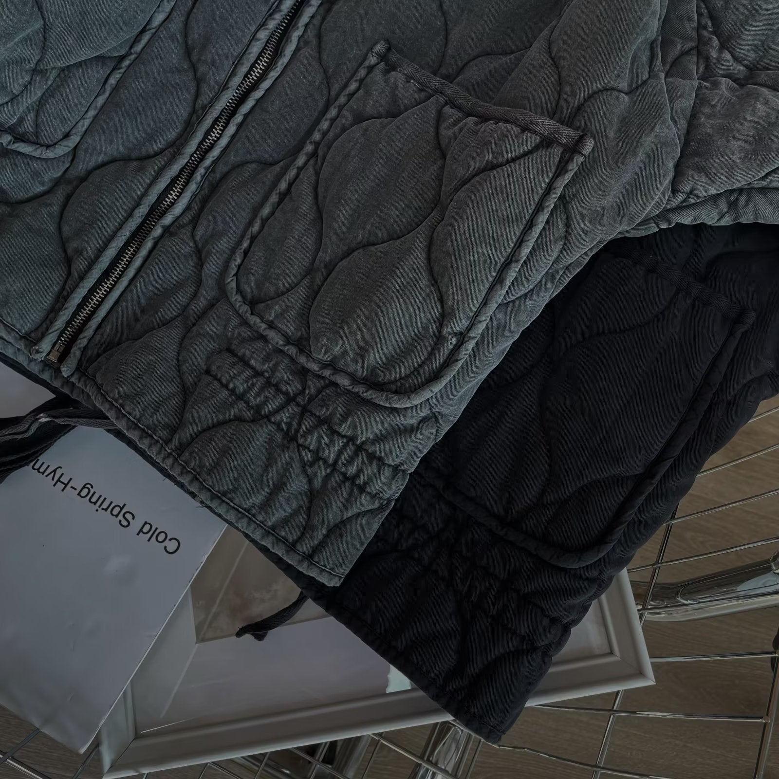 Long Sleeve Zipper Cotton Jacket