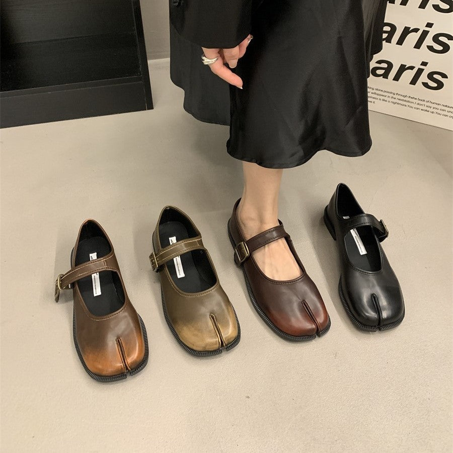 Women's Shoes Soft Bottom Soft Surface Strap Fairy Shoes Gentle Pumps