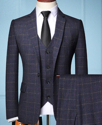 Three-piece suit for men