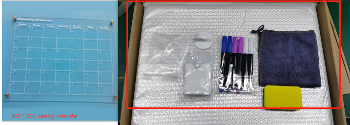 Acrylic Message Board Note Board Exhibition Board