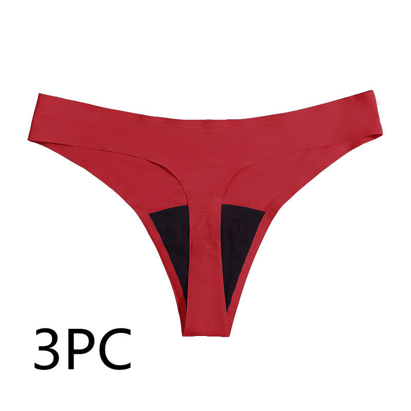 Women's Low Waist Seamless Physiological Underwear